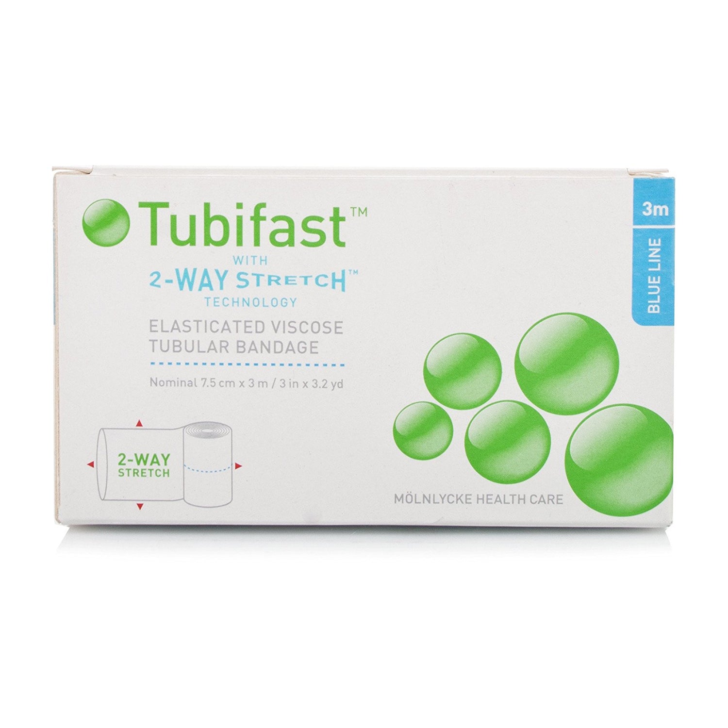 Tubifast with 2 Way Stretch | Blue Line | 7.5cm x 3m (2)