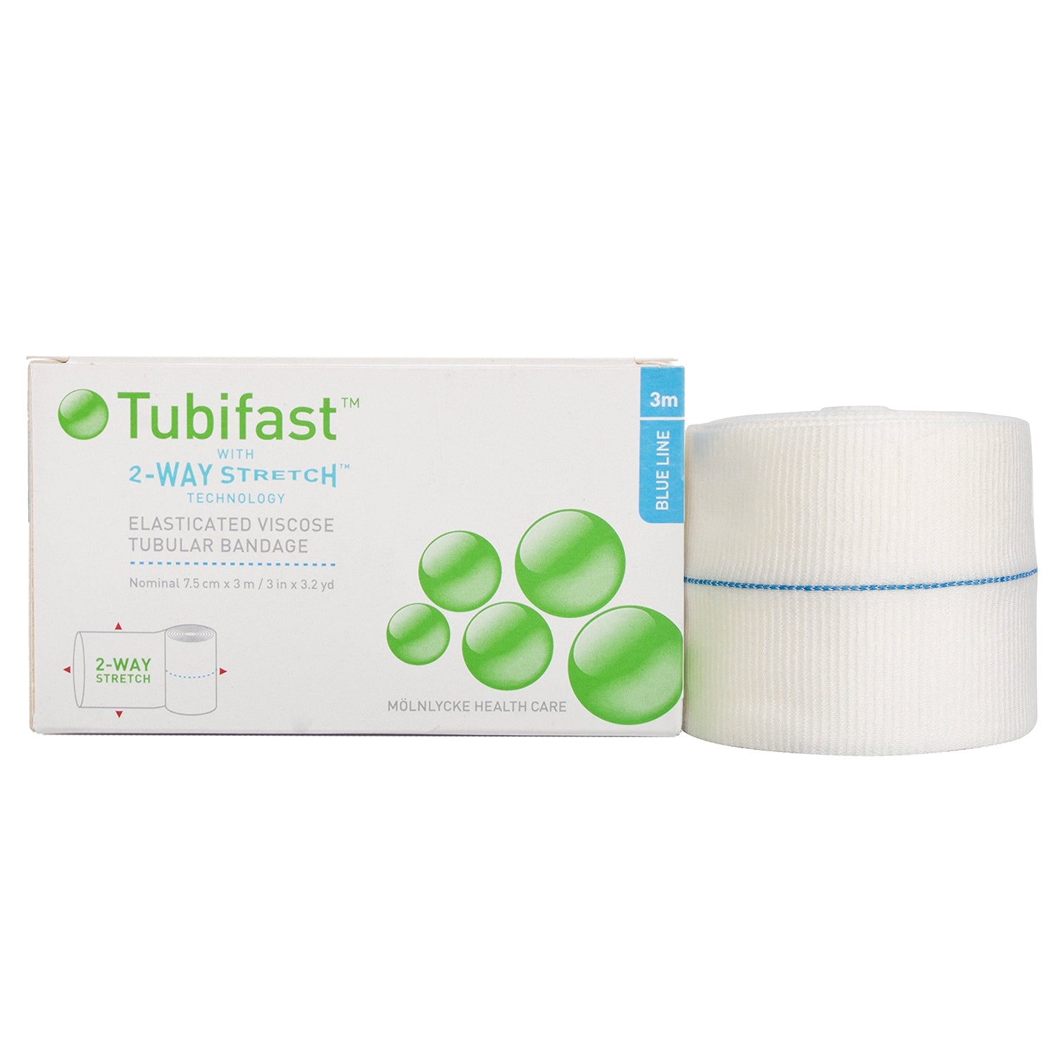Tubifast with 2 Way Stretch | Blue Line | 7.5cm x 3m (4)