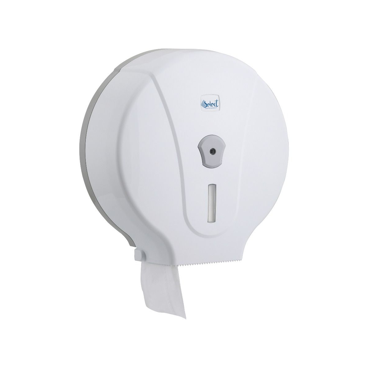 Select Mini Jumbo WC Tissue Dispenser | White