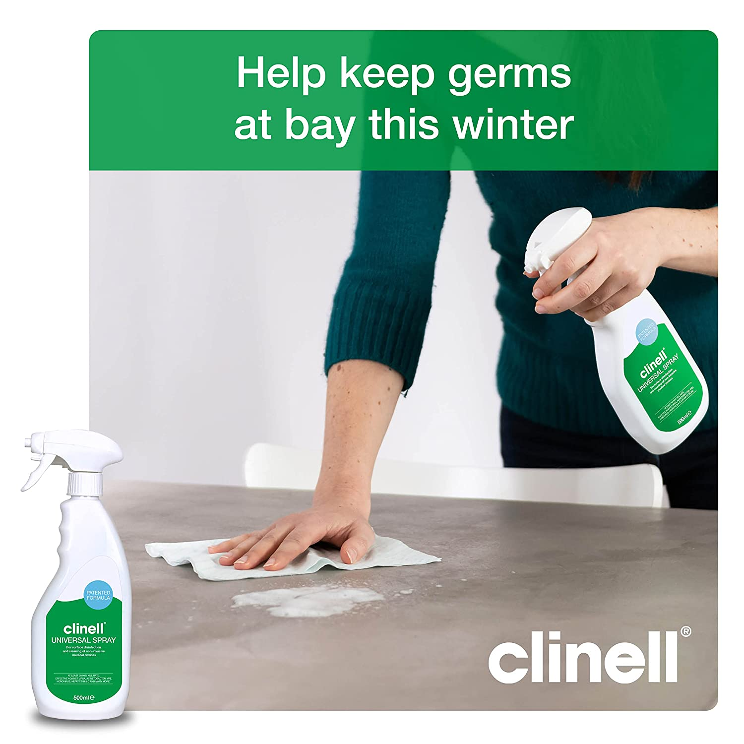 Clinell Disinfectant Spray | 500ml (2)