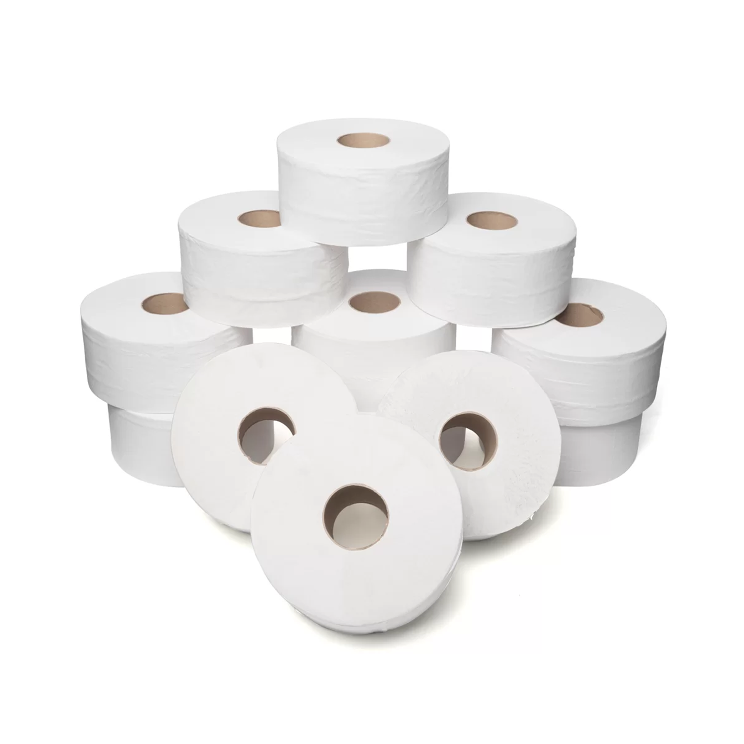 Select Mini Jumbo Toilet Rolls | 93mm x 150m 60mm Core | Pack of 12 (1)