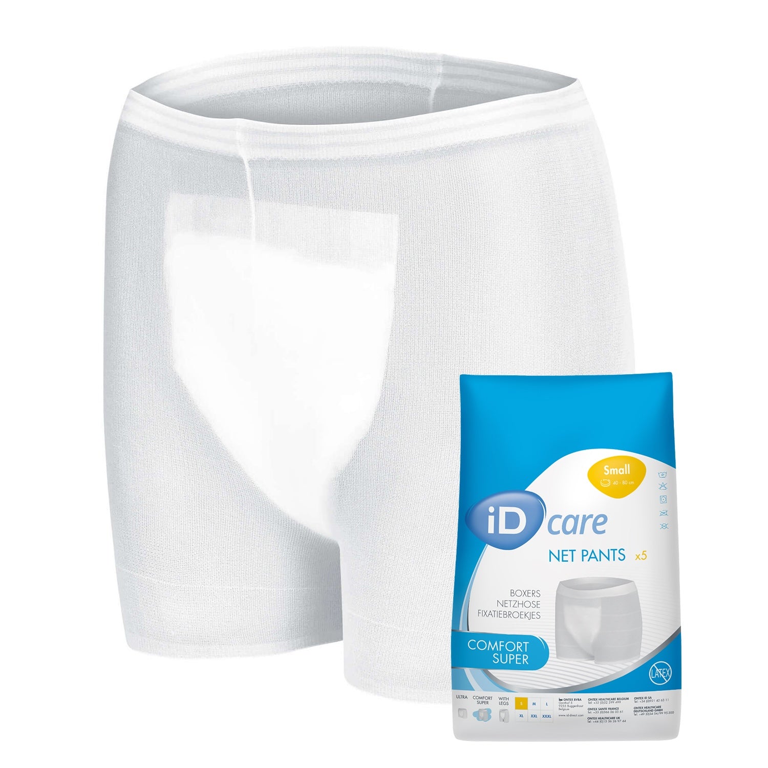 iD Care Net Pants Comfort Super, Small