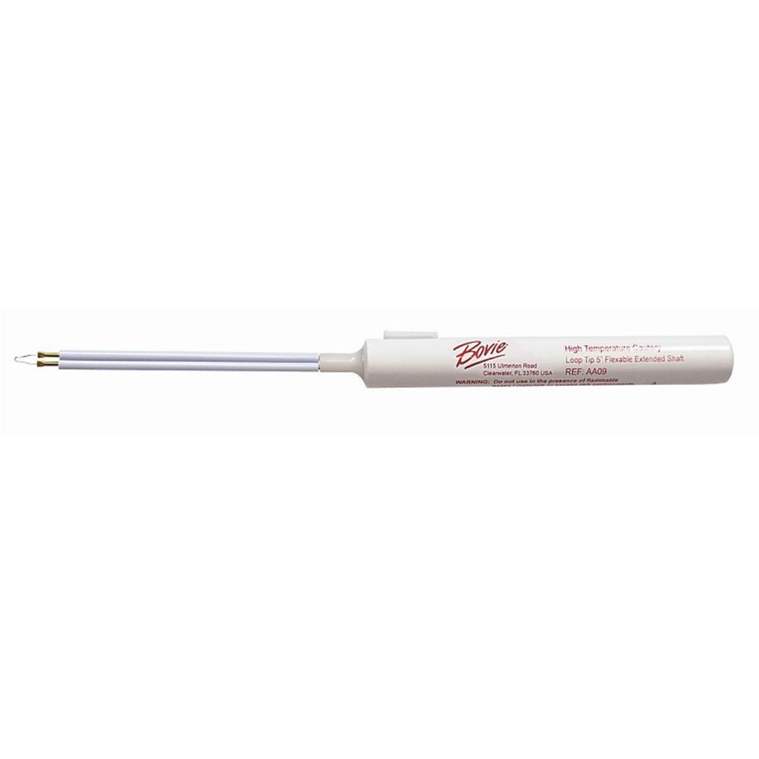 Bovie High Temperature Extended 5" Shaft Loop Tip Cautery | 2200°F/1204°C | Pack of 10