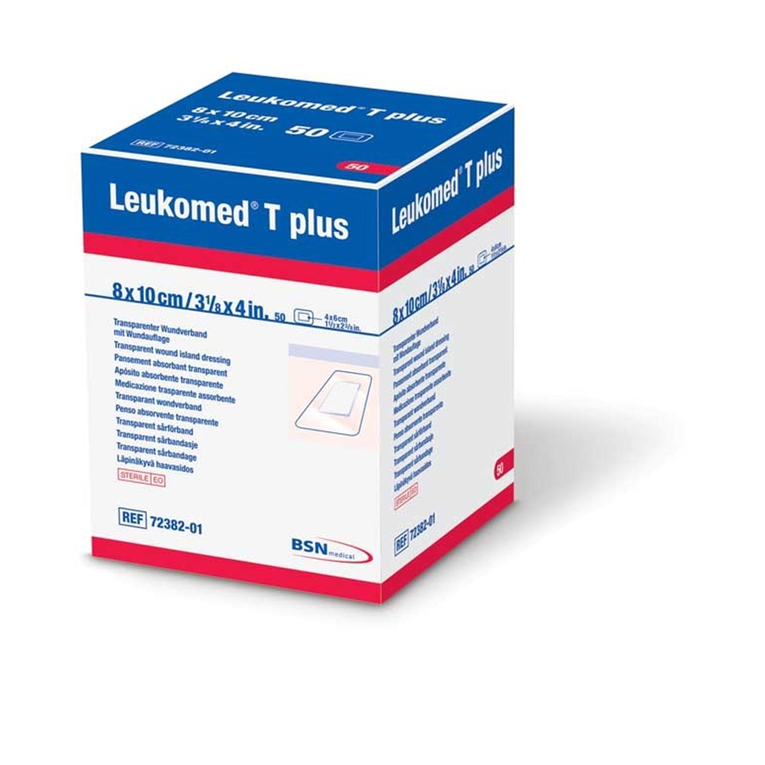 Leukomed Dressings | T, Transparent Film Dressing | 8 x 10cm | Pack of 50