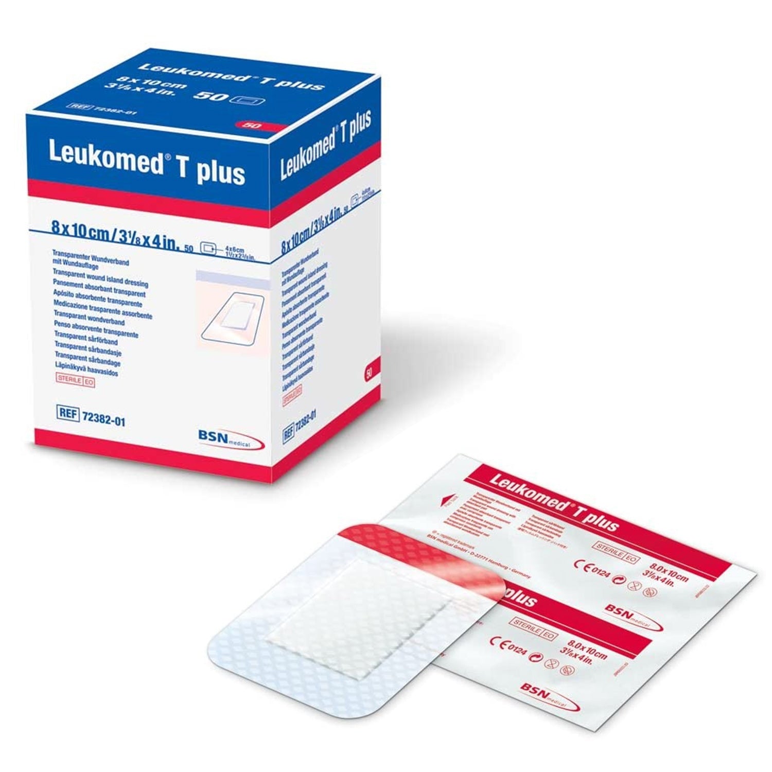 Leukomed Dressings | T, Transparent Film Dressing | 8 x 10cm | Pack of 50 (3)