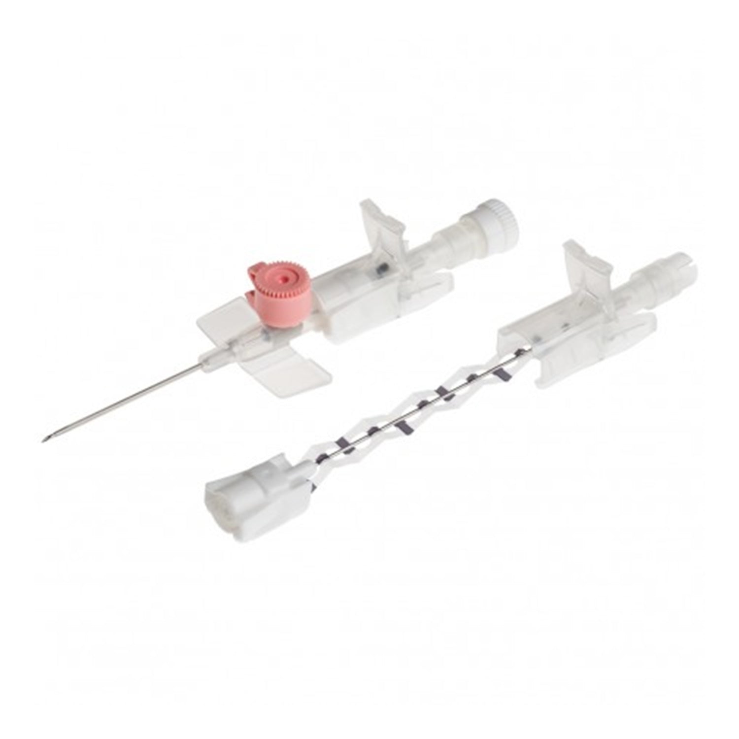 BD Venflon Pro Safety Peripheral IV Cannula with Injection Port | Pink | 20G x 32mm | Pack of 50 (2)