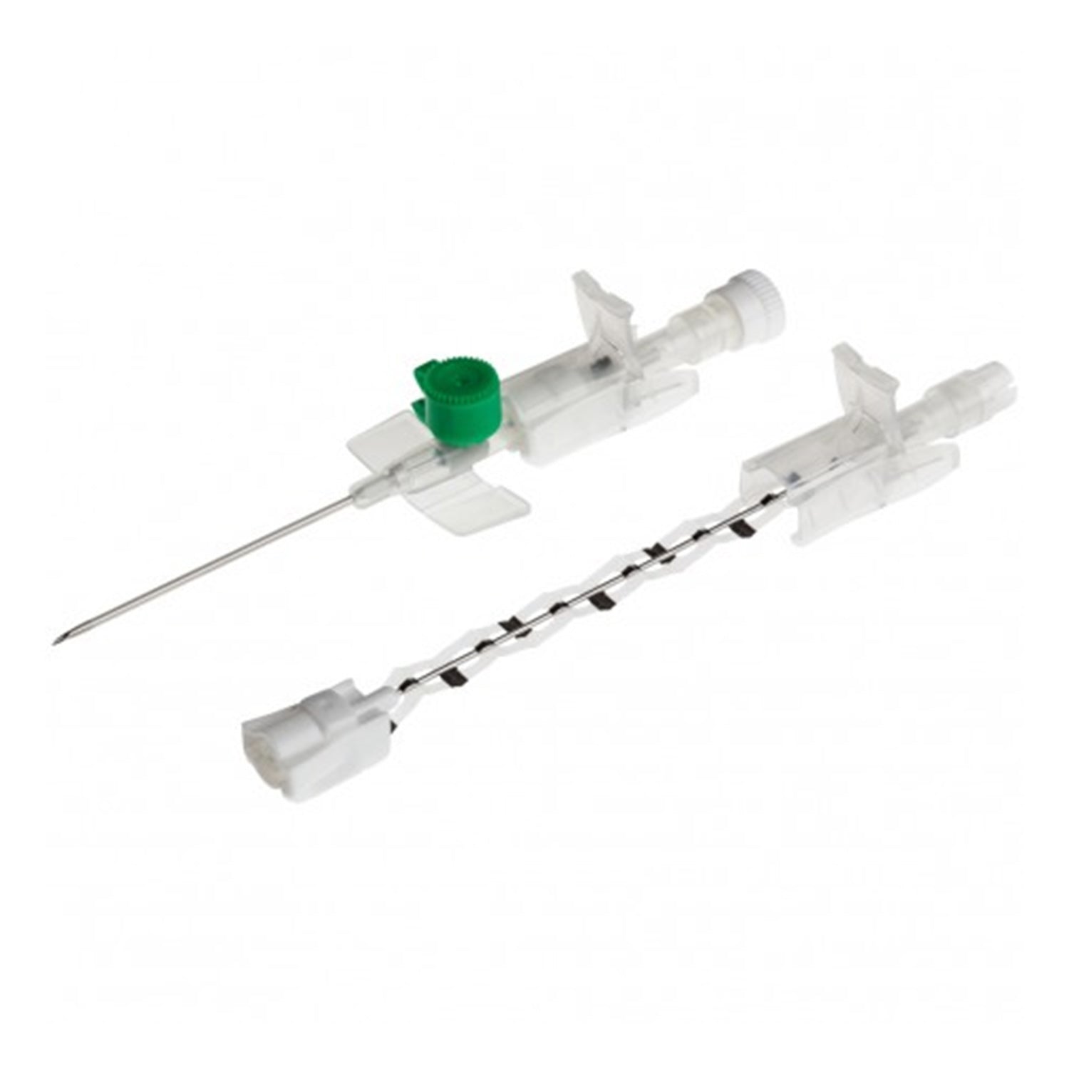 BD Venflon Pro Safety Peripheral IV Cannula with Injection Port | Green | 18G x 32 x 1.3mm | Pack of 50