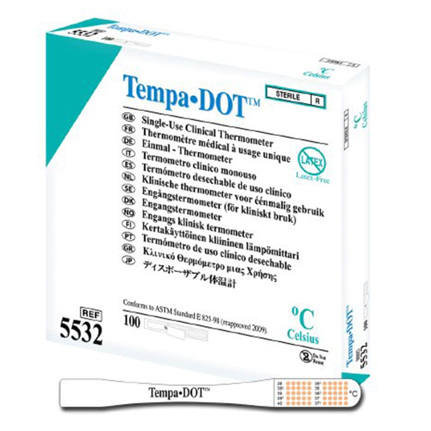 3M Tempadot Single Use Clinical Thermometer | Pack of 100 (2)