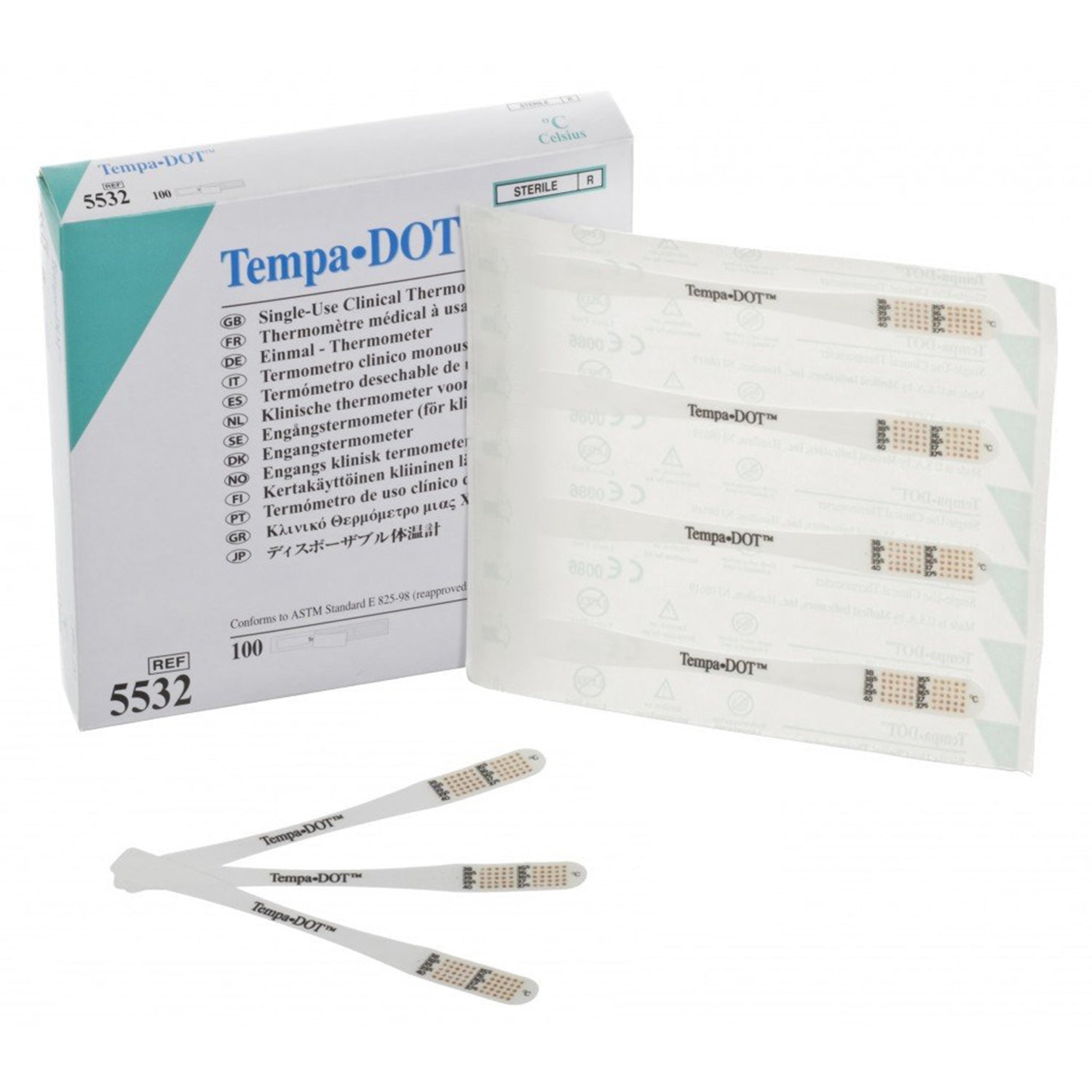 3M Tempadot Single Use Clinical Thermometer | Pack of 100 (3)