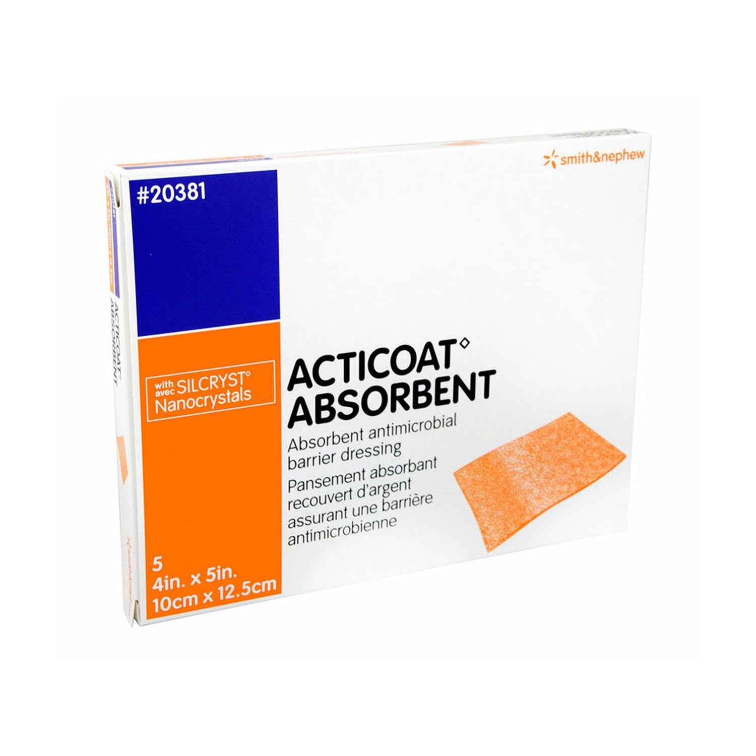 Acticoat Absorbent Dressing | 10 x 12.5cm | Pack of 5