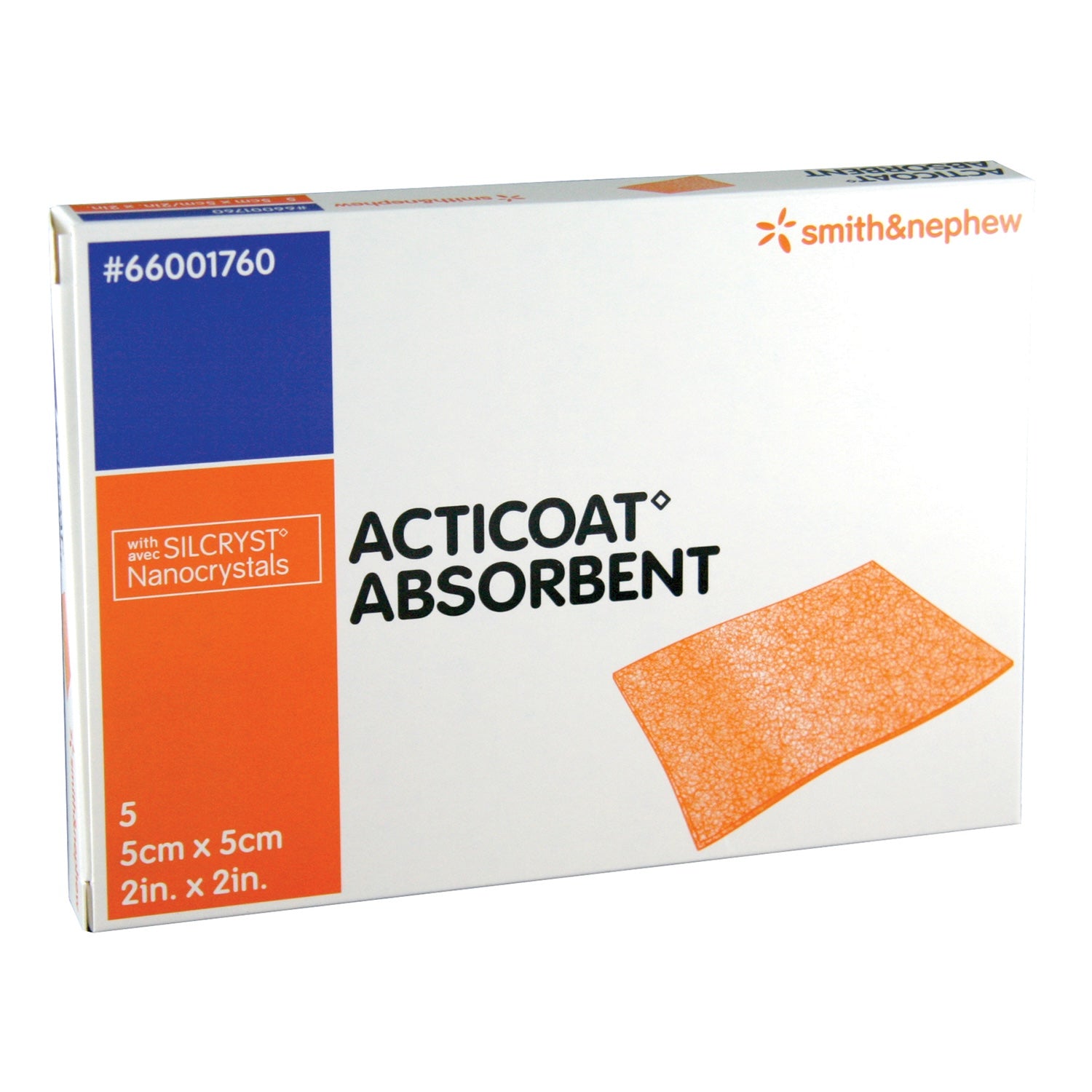 Acticoat Absorbent Dressing | 5 x 5cm | Pack of 5