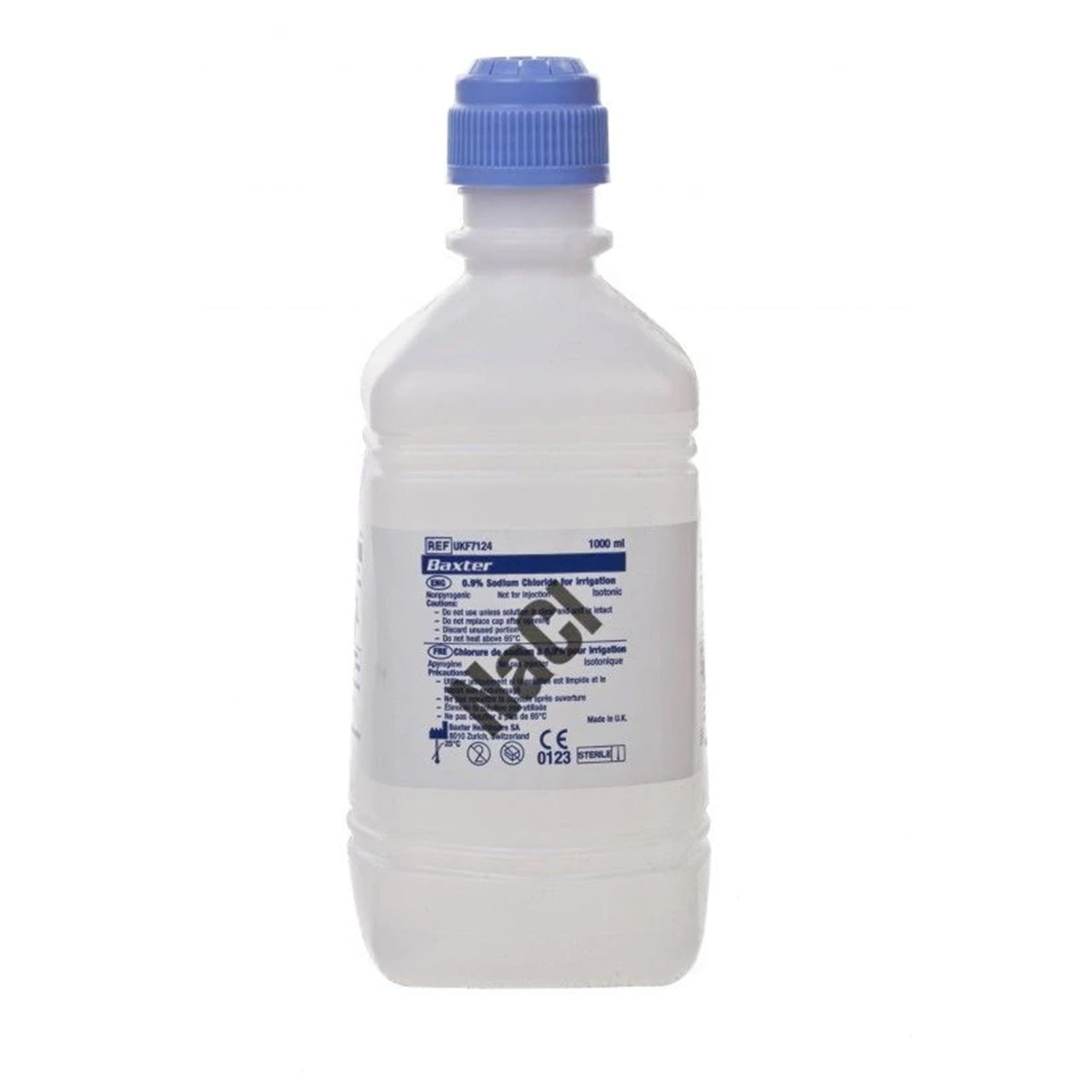 Baxter NaCI 0.9% Sodium Chloride (Saline) | 1L:| Bottle | Pack of 6