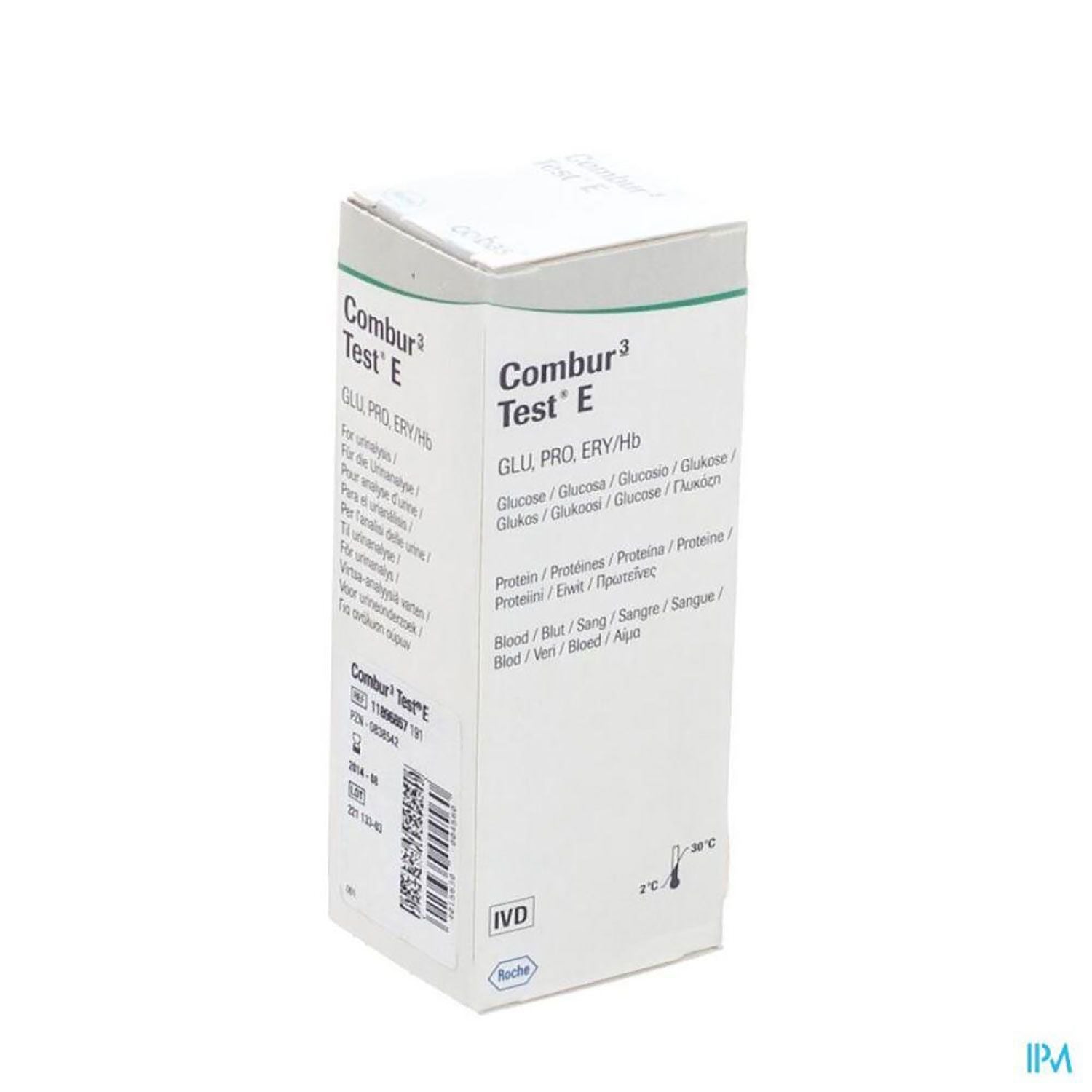 Roche Urinalysis Reagent Strips Combur3 Test | Pack of 50