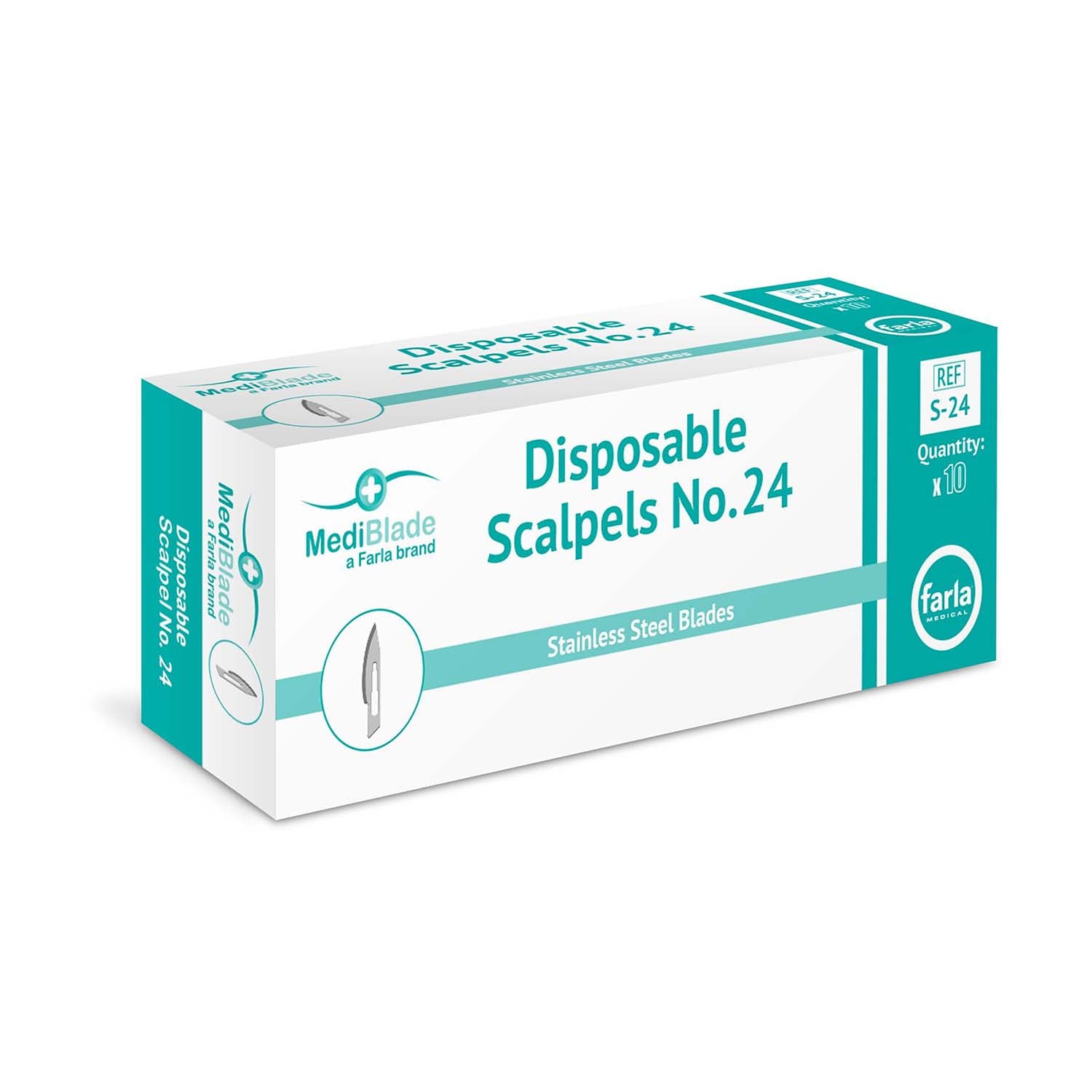 MediBlade Scalpels | Disposable | Sterile | Pack of 10