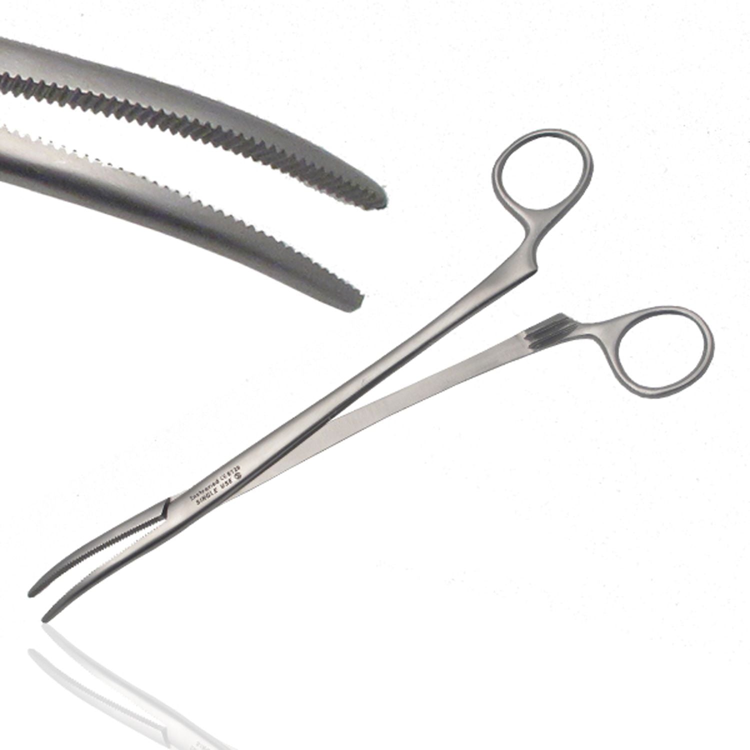 Instramed Artery Roberts Forceps | Curved | 22.5cm | Single