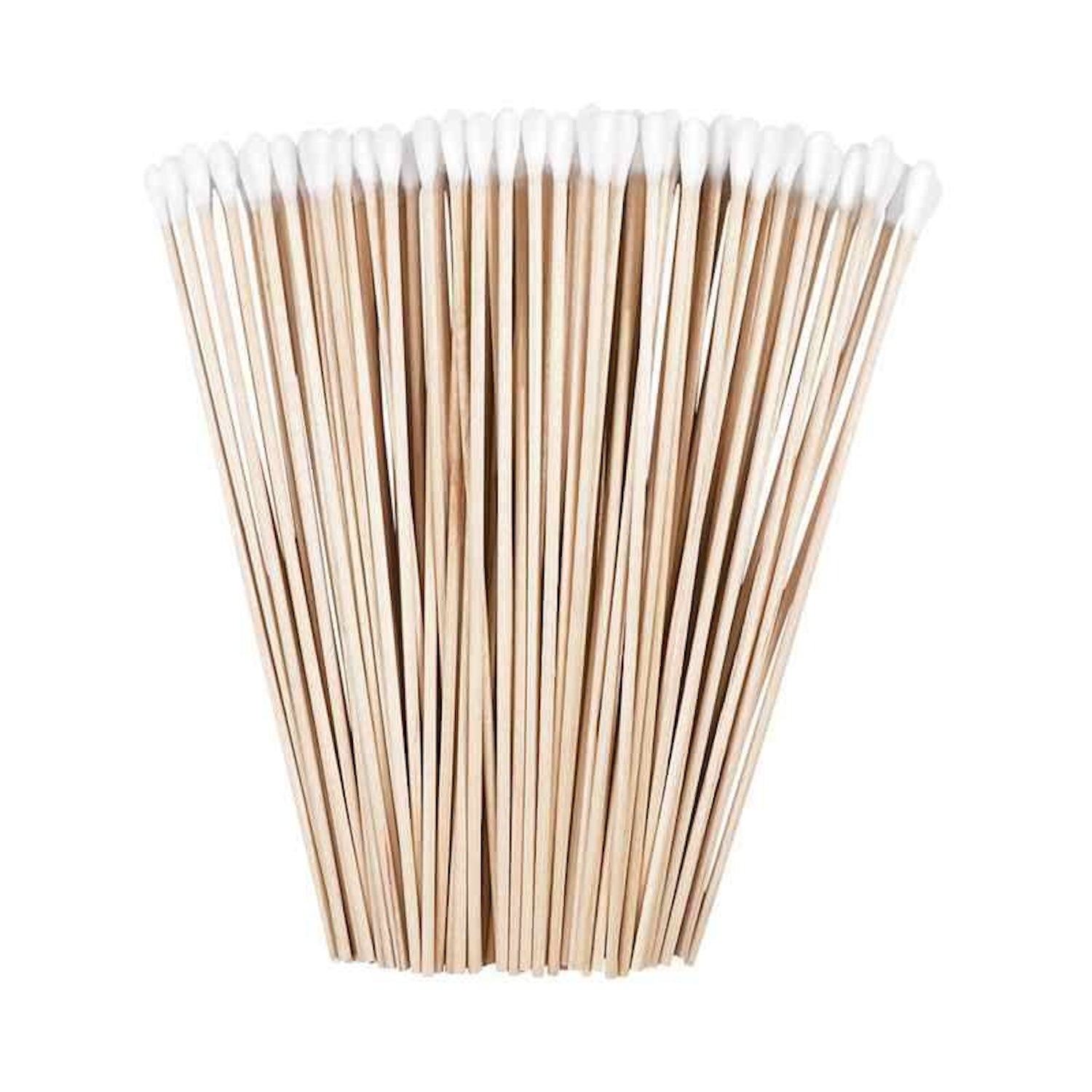 Cotton Applicators | Small Tipped | 15cm | Sterile | Pack of 500 (5 x 100)
