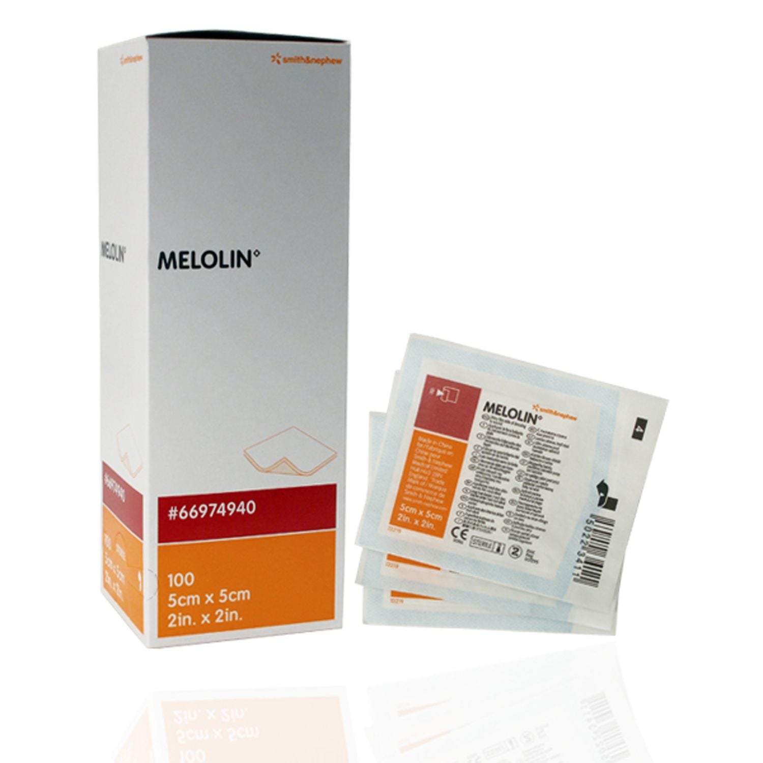 Melolin Dressing | Low-Adherent | Absorbent | Sterile | 20 x 10cm | Pack of 100