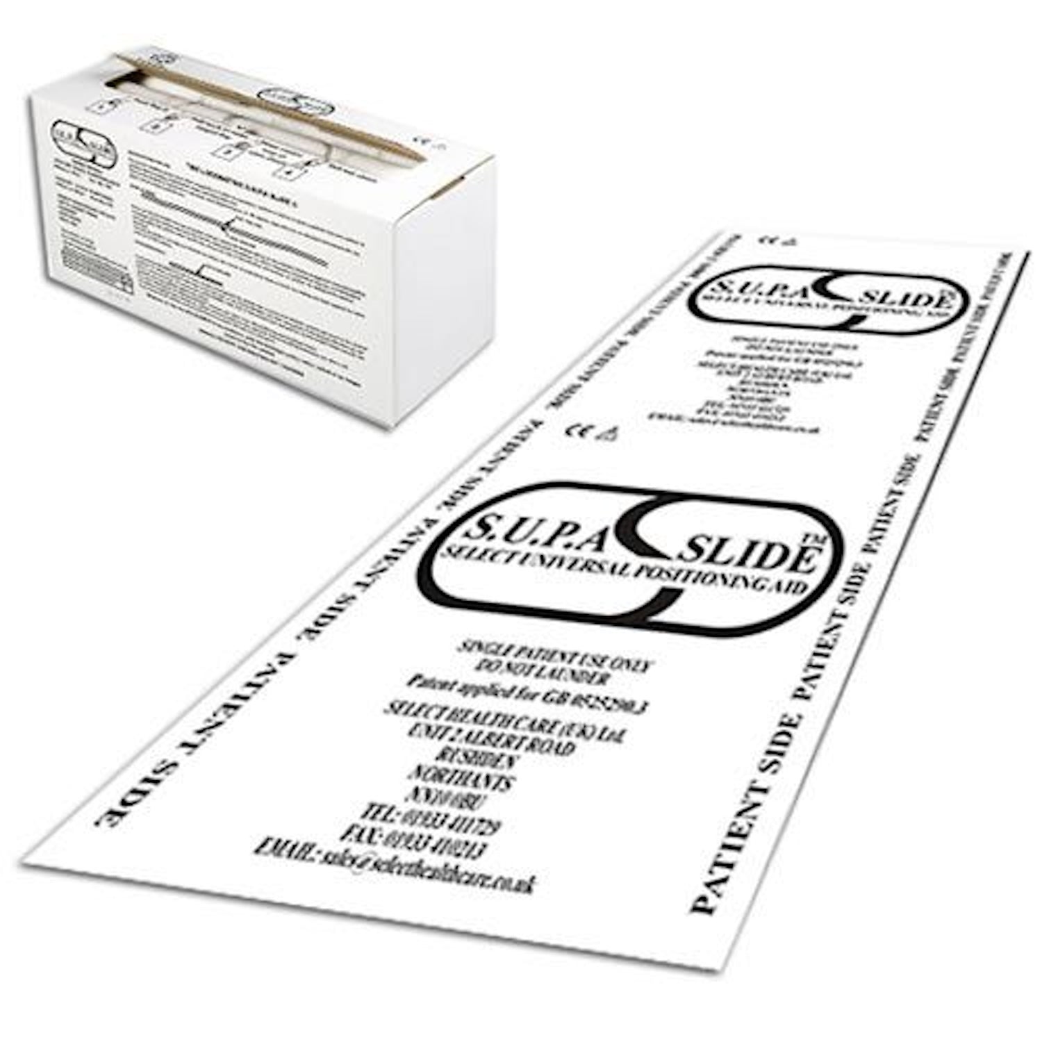 Locomotor Supa Slide Sheets | Disposable | 200 x 75cm | Pack of 100