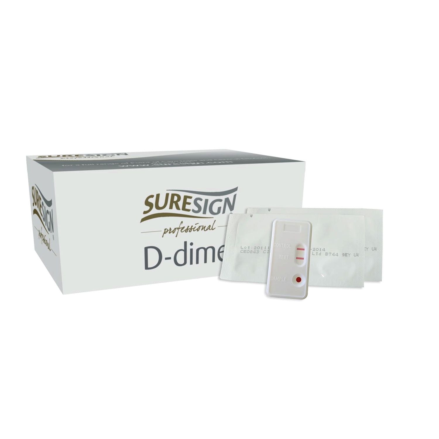 Suresign Professional D-Dimer Test Kit | Pack of 10