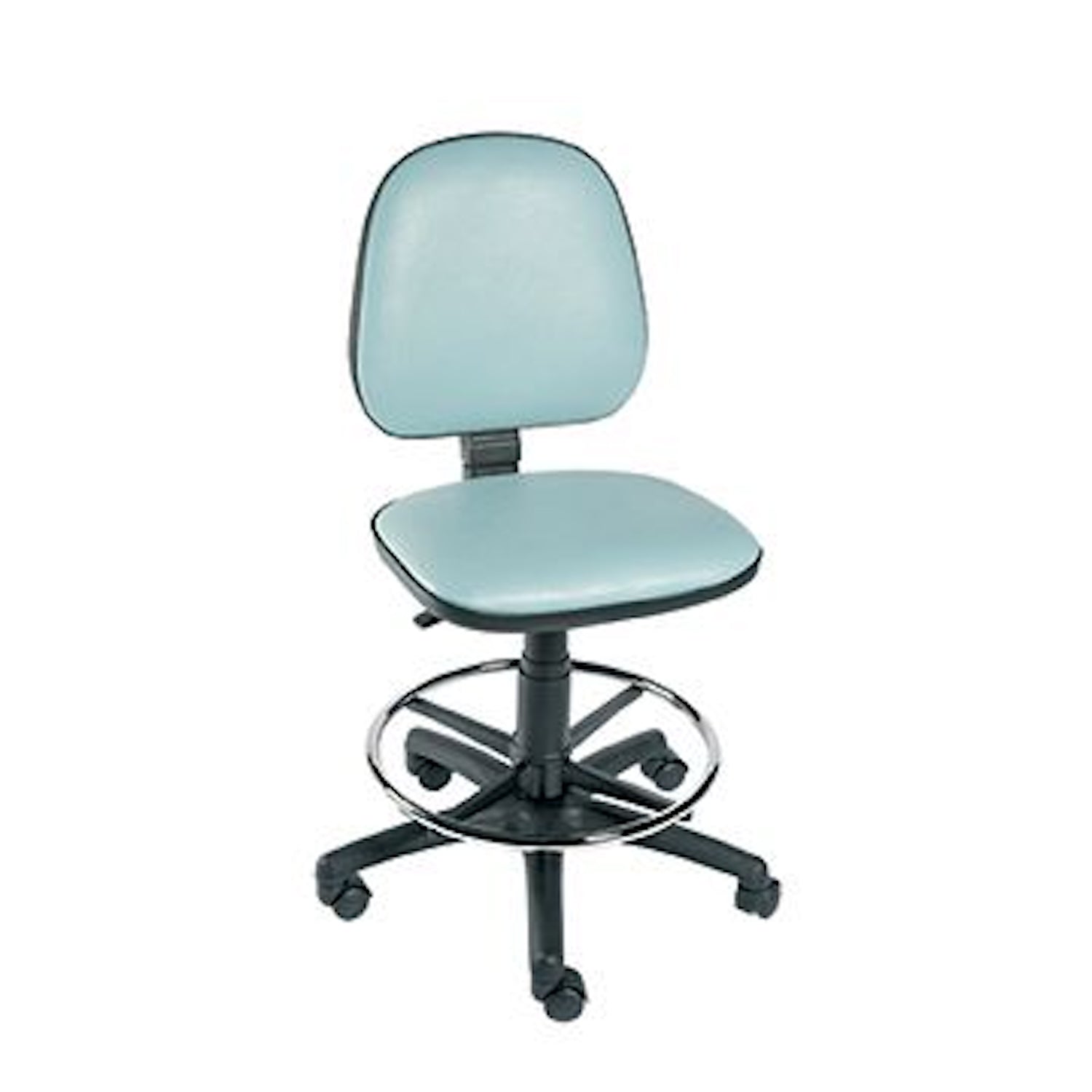 Sunflower Gas-Lift Chair with Foot Ring & Sunflower Gas-Lift Chair With Foot Ring in Black