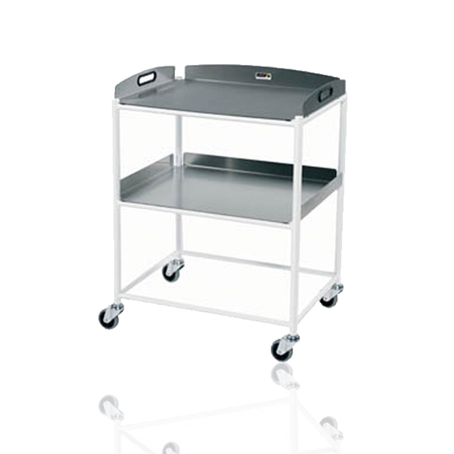 Sunflower Dressing Trolley - 2 Stainless Steel Trays