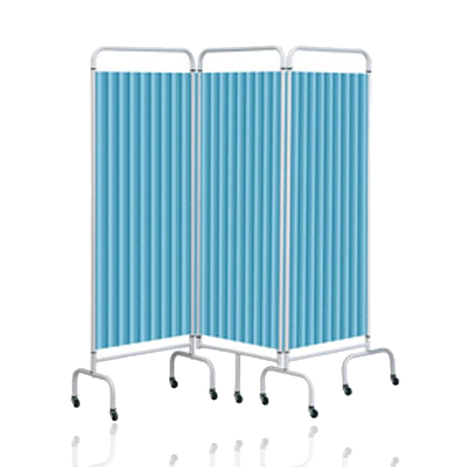 Sunflower 3 Section Mobile Folding Screen with Hygienic Disposable Curtains (9)