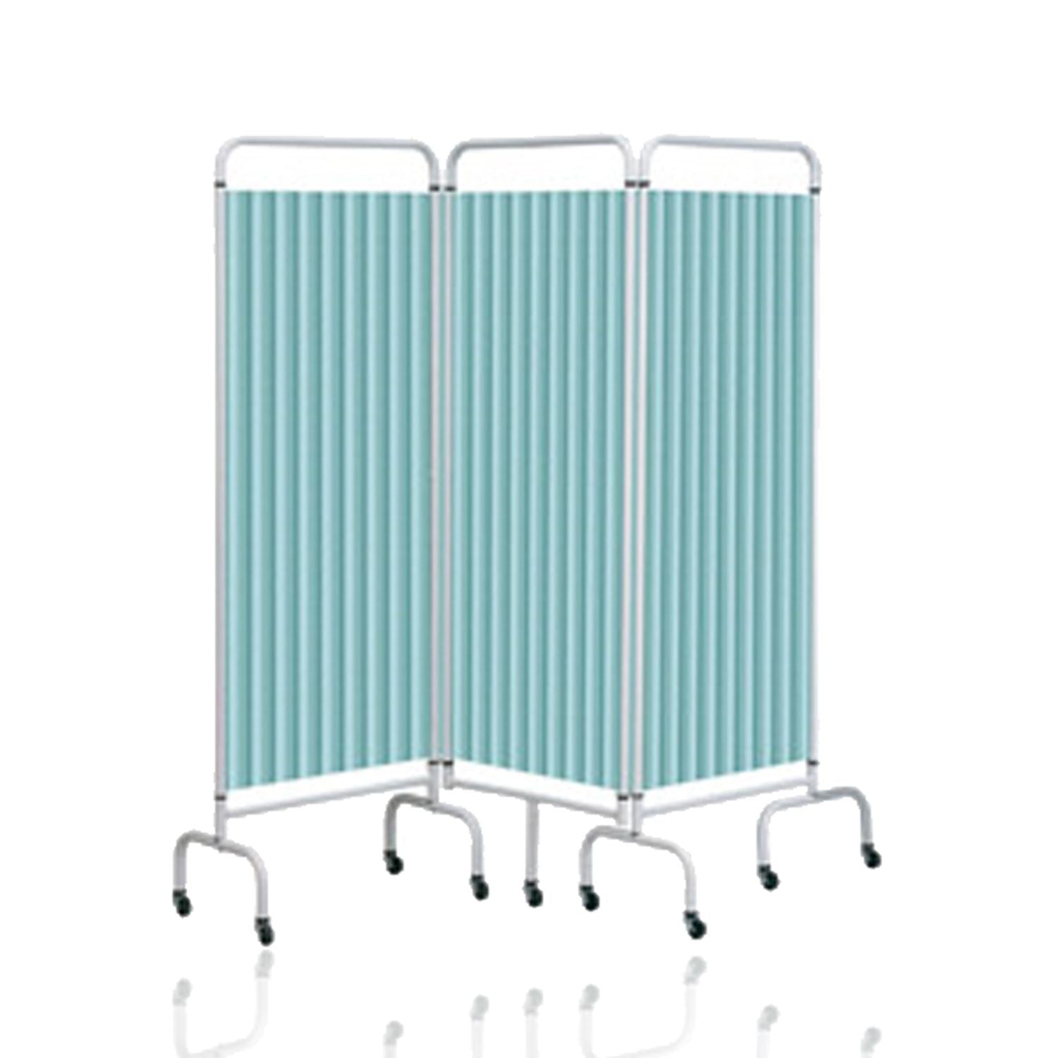 Sunflower 3 Section Mobile Folding Screen with Hygienic Disposable Curtains (5)