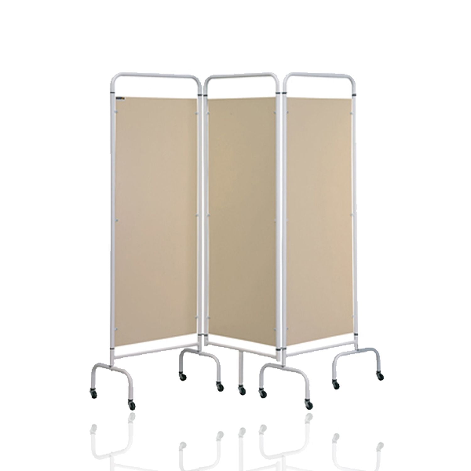 Sunflower 3 Section Mobile Folding Screen with Hygienic Disposable Curtains (6)