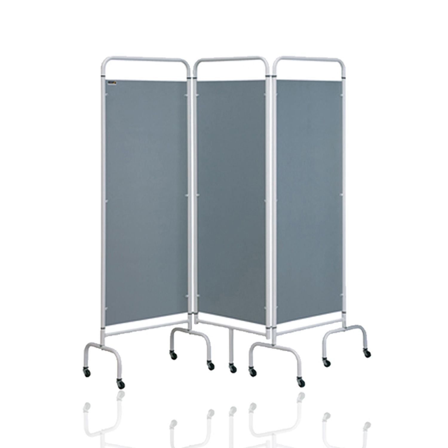 Sunflower 3 Section Mobile Folding Screen with Hygienic Disposable Curtains (3)