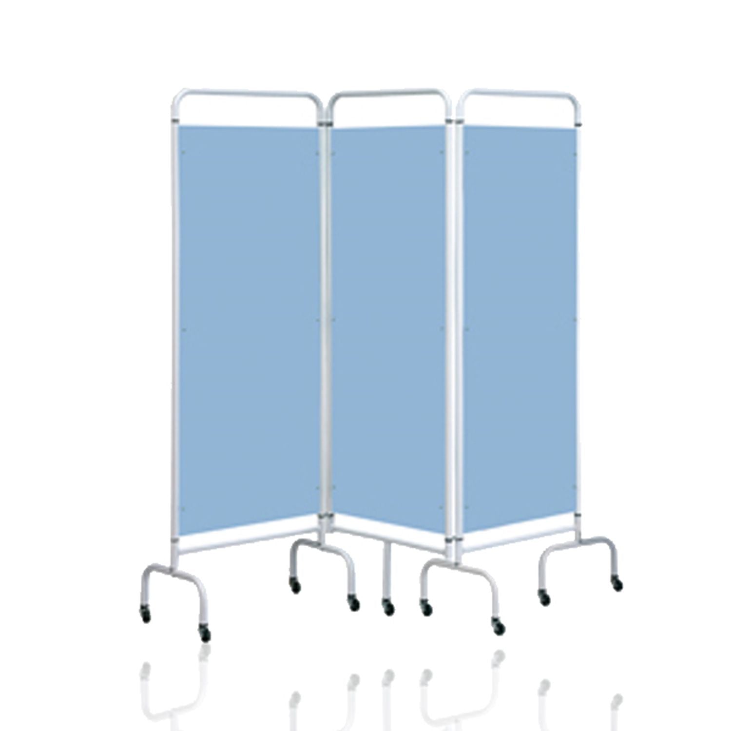 Sunflower 3 Section Mobile Folding Screen with Hygienic Disposable Curtains (10)