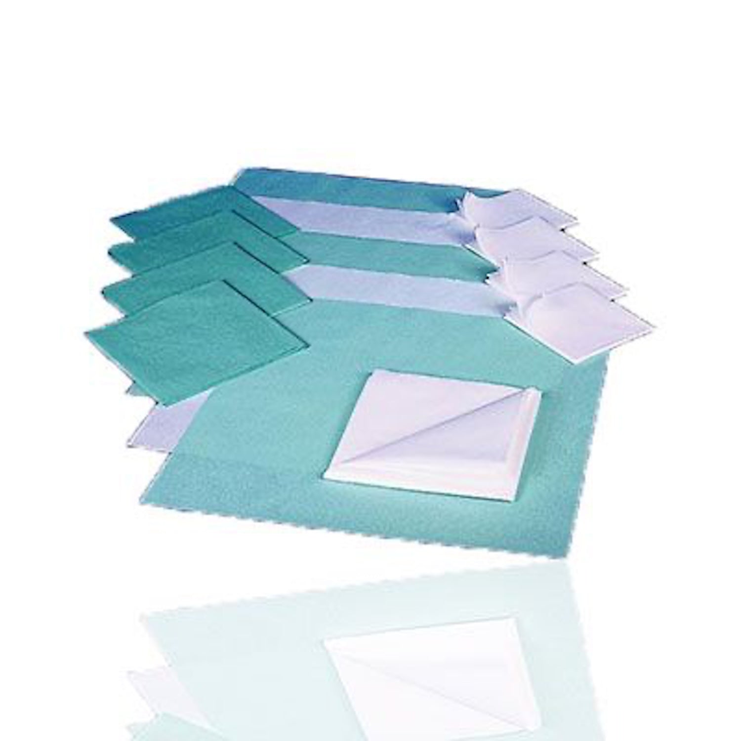 Soft Sterilization Wrapping Paper | Green |  50 x 50cm | Pack of 500 (1)