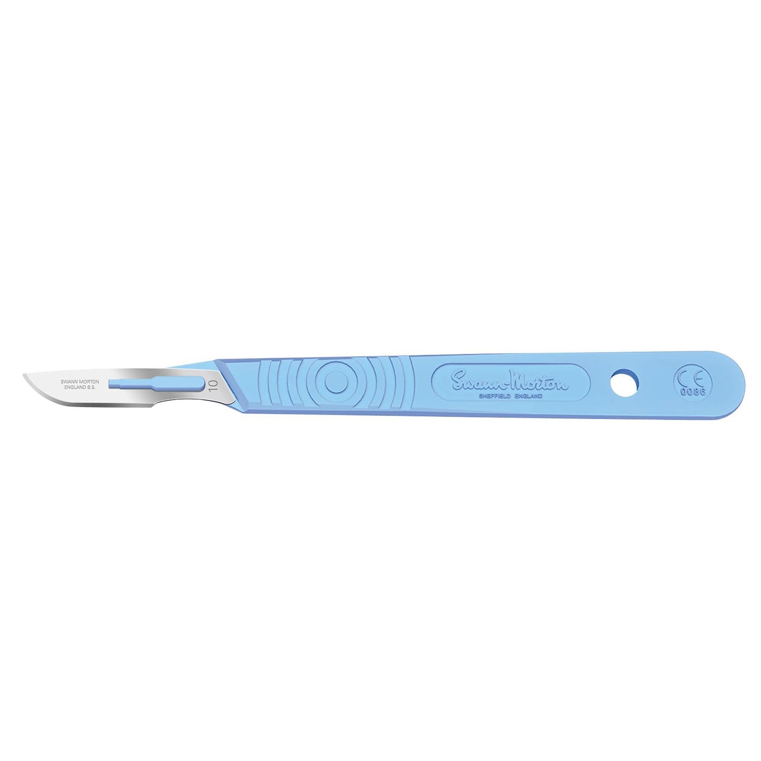 Swann Morton Sterile Scalpels | Disposable | No' 10 | Pack of 10