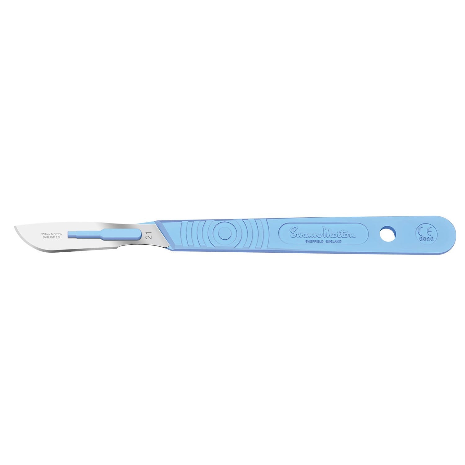 Swann Morton Sterile Scalpels | Disposable | No' 21 | Pack of 10