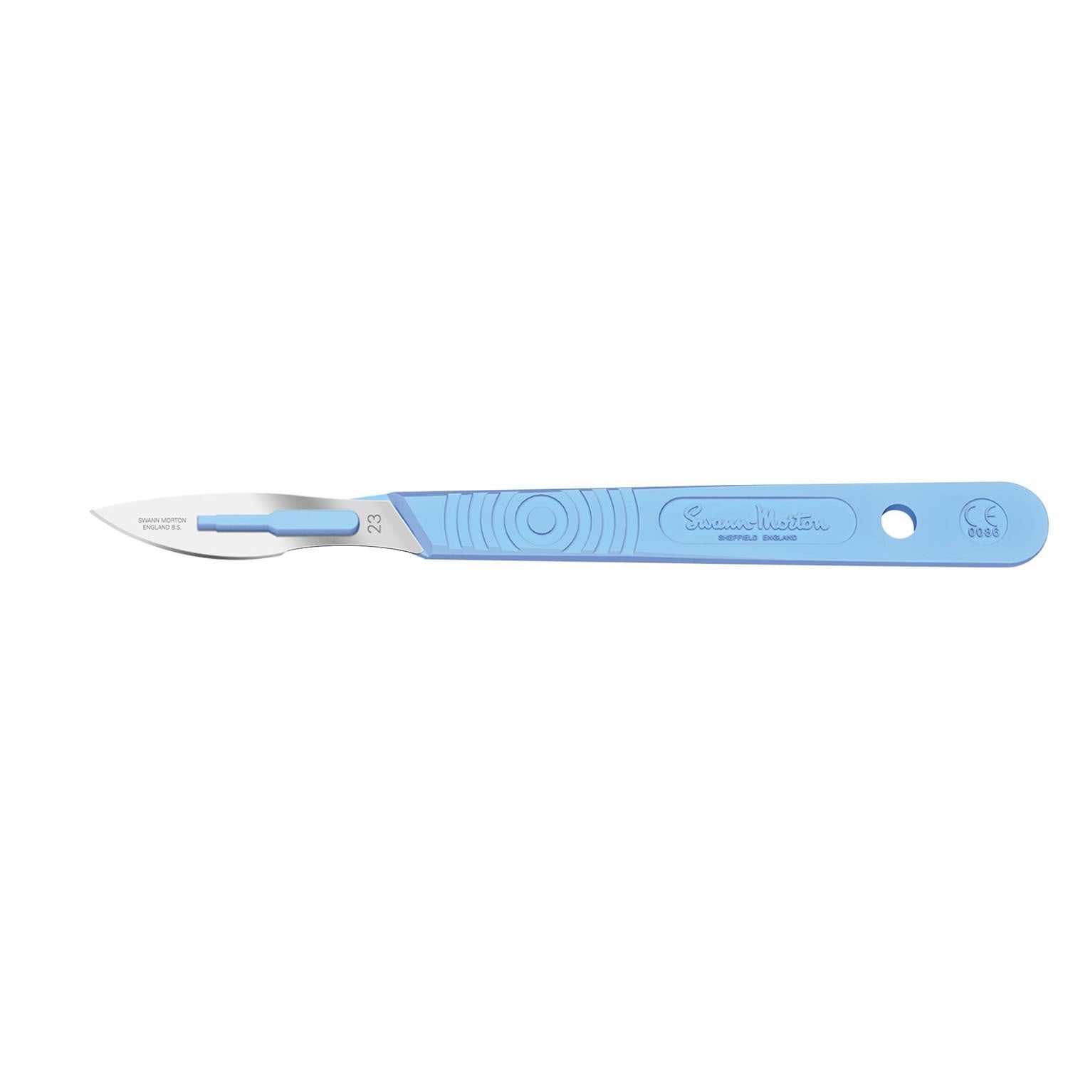 Swann Morton Sterile Scalpels | Disposable | No' 23 | Pack of 10