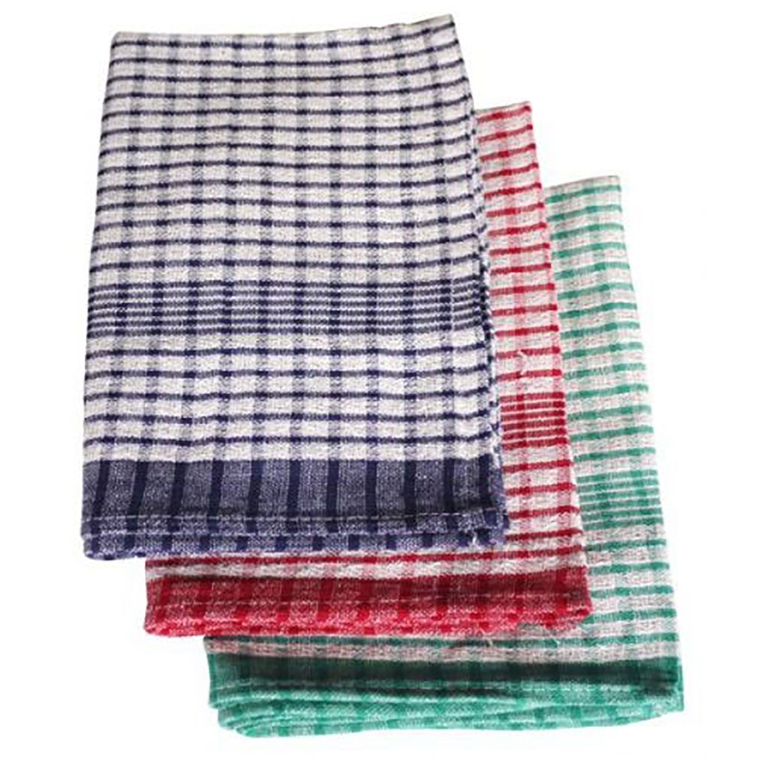 Tea Towels | Red  | Pack of 10