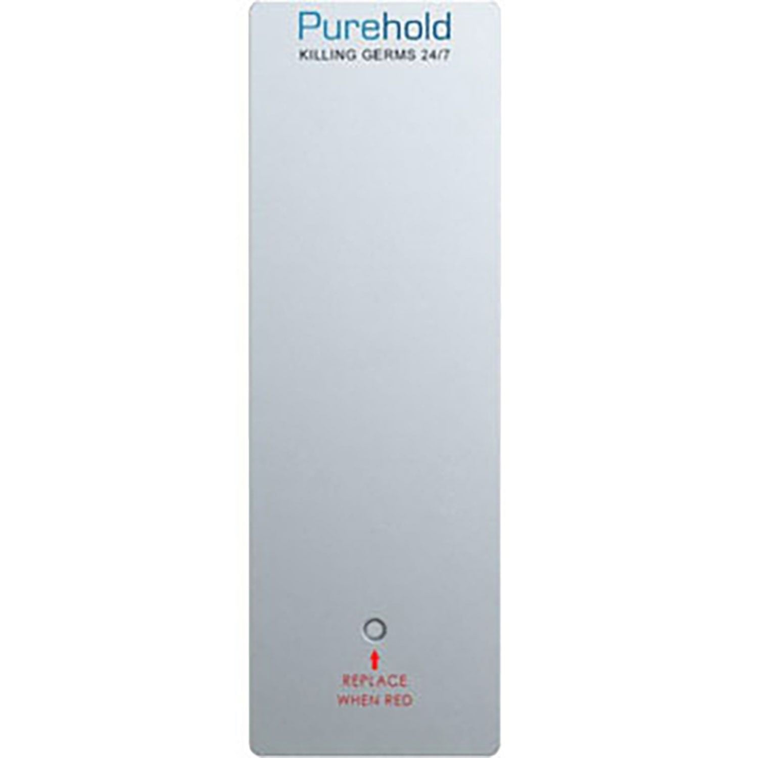 Purehold Push Antibacterial Push Plate | Silver | Replacement Front Panel | 2XL